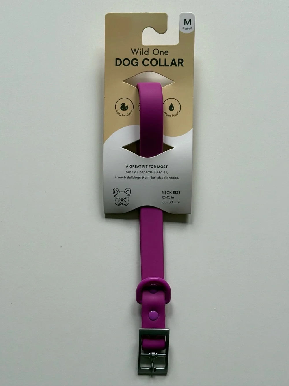Wild One Dog Collar - M (12-15